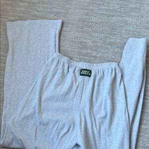 Daily Drills Light Gray pointelle Pants